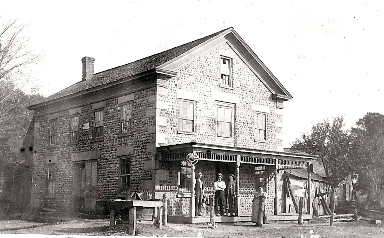 Stone Store and Pine Woods